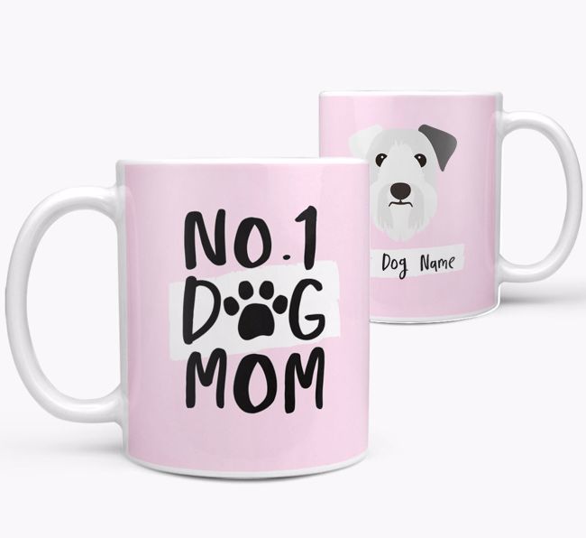 'No.1 Dog Mom' - Personalized {breedFullName} Mug